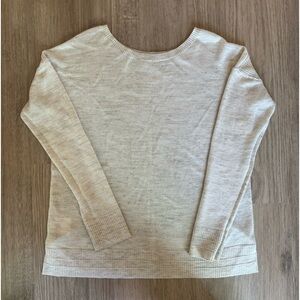 Lululemon knit marled sweater medium